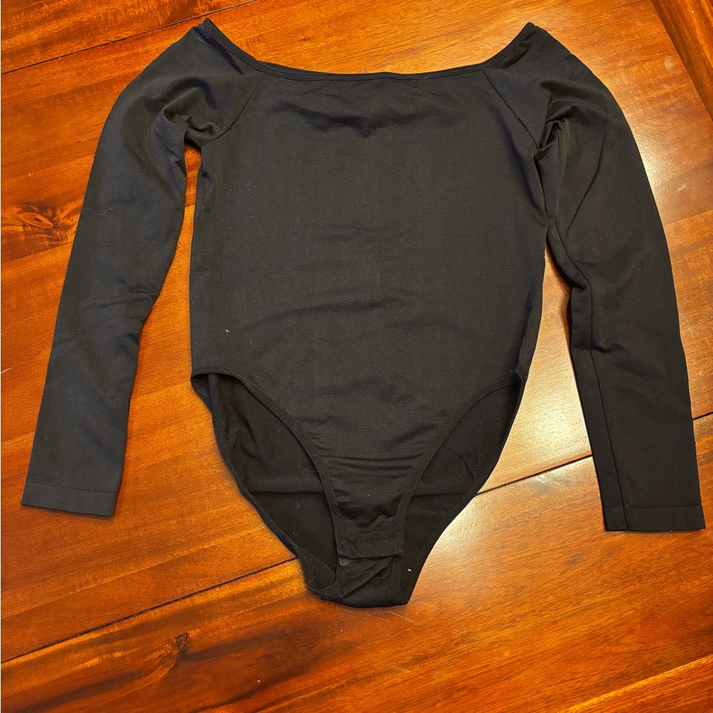 Stretchy Black Bodysuit